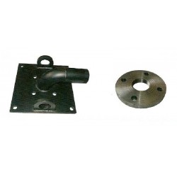 Tapa pozo reforzada 3" con codo 90º